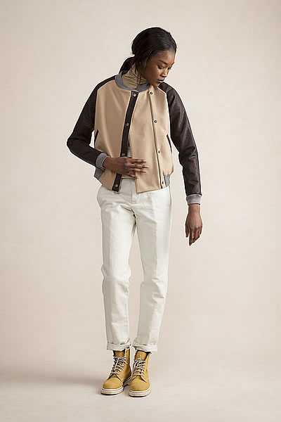 Varsity Jacket Wool Cashmere